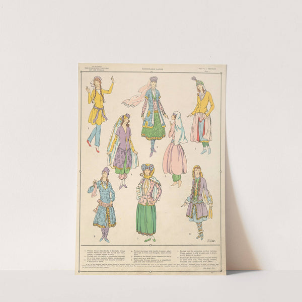 Persian - Fashionable ladies by Paul Louis de Giafferri