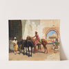 Persian Horse Seller, Bombay (circa 1890) by Edwin Lord Weeks