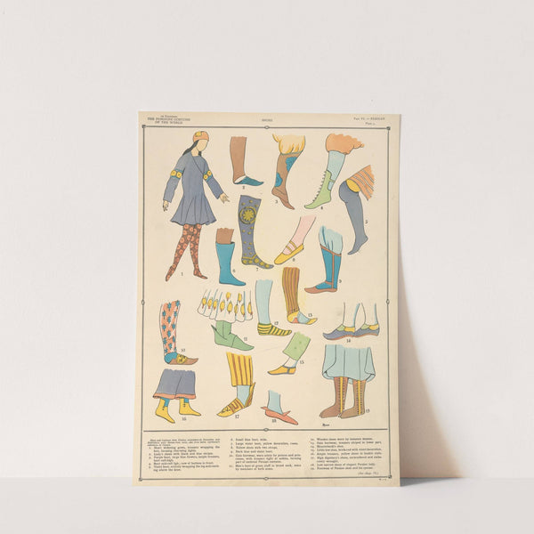 Persian - Shoes by Paul Louis de Giafferri