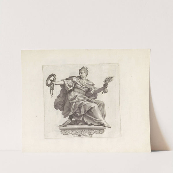 Personificatie van Beloning (1673-1743) by Robert van Audenaerde