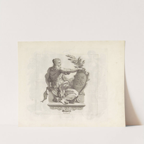 Personificatie van Burgerlijke Eendracht (1673-1743) by Robert van Audenaerde