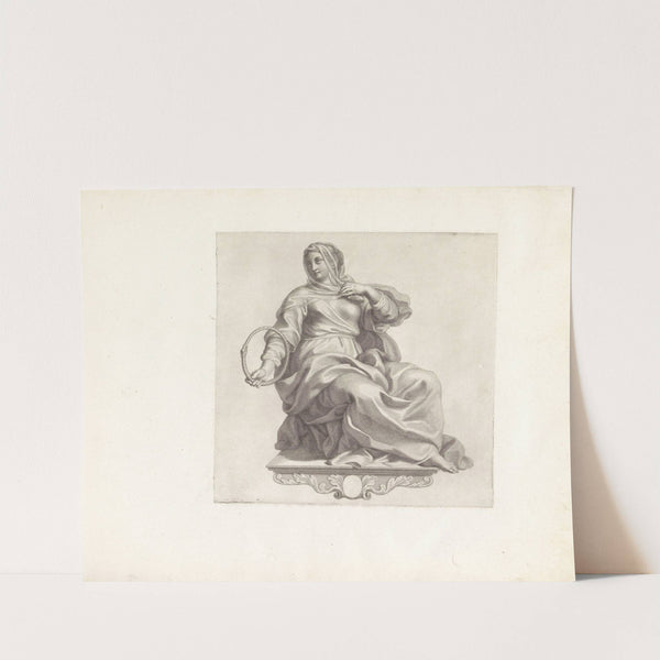 Personificatie van de Eeuwigheid (1673-1743) by Robert van Audenaerde