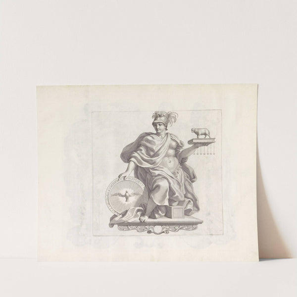 Personificatie van de Goddelijke Wijsheid (1673-1743) by Robert van Audenaerde