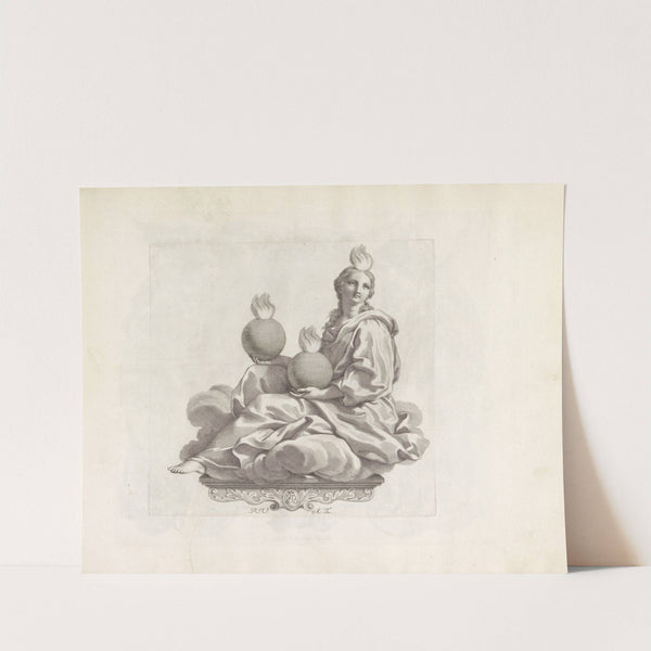 Personificatie van de Goddelijkheid (1673-1743) by Robert van Audenaerde