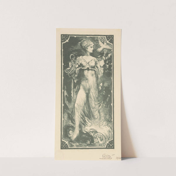 Personificatie van hoop (1920) by Huib Luns