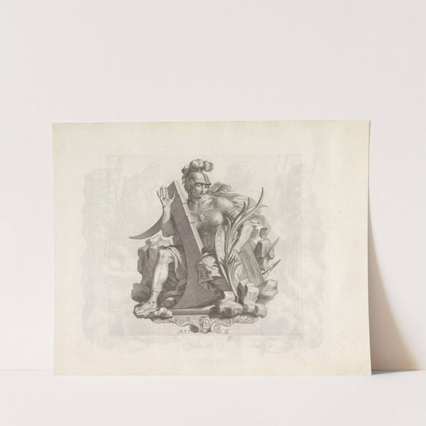 Personificatie van Ligurië (1673-1743) by Robert van Audenaerde