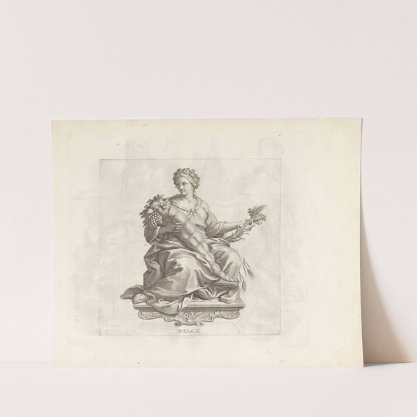 Personificatie van Overvloed (1673-1743) by Robert van Audenaerde