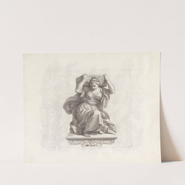 Personificatie van Waardigheid (1673-1743) by Robert van Audenaerde