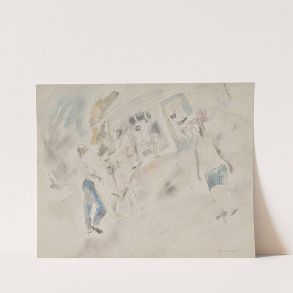 Personnage, Cuba by Jules Pascin