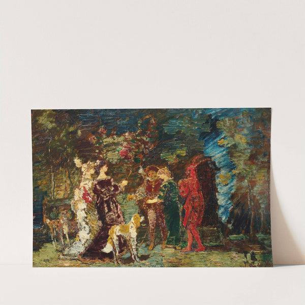 Personnages de Faust (1872-73) by Adolphe Monticelli