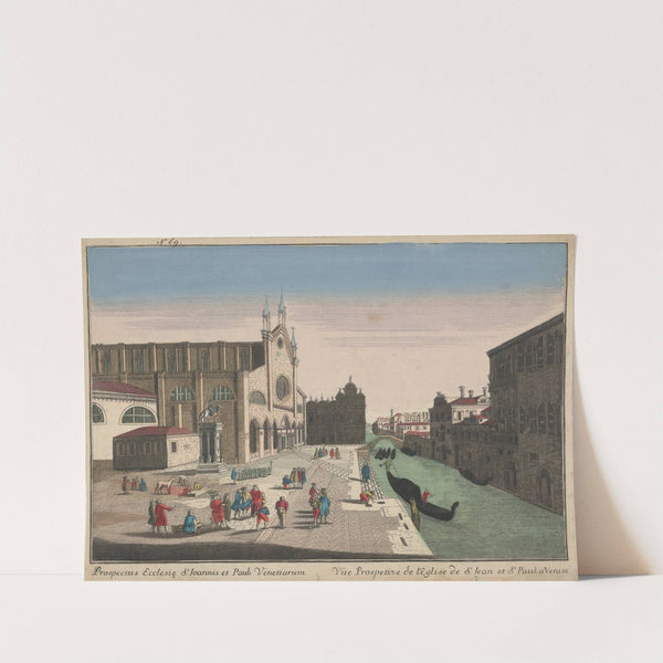Perspective View of the Church of St John and St Paul, in Venice (1750)