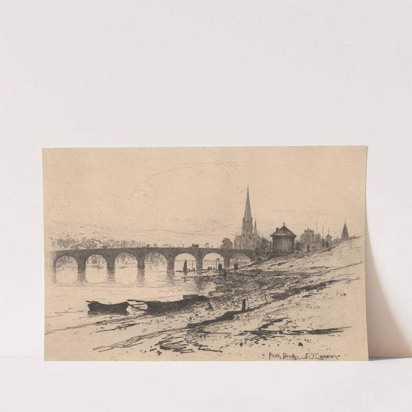 Perth Bridge (1889) by David Young Cameron