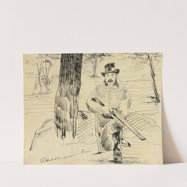 Pertuiset, Le Chasseur De Lions (1881) by Édouard Manet