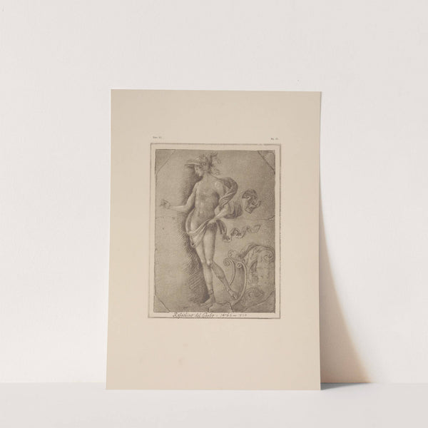 Perugino - Study of Mercury for ceiling of the Cambio in Perugia by P. & D. Colnaghi
