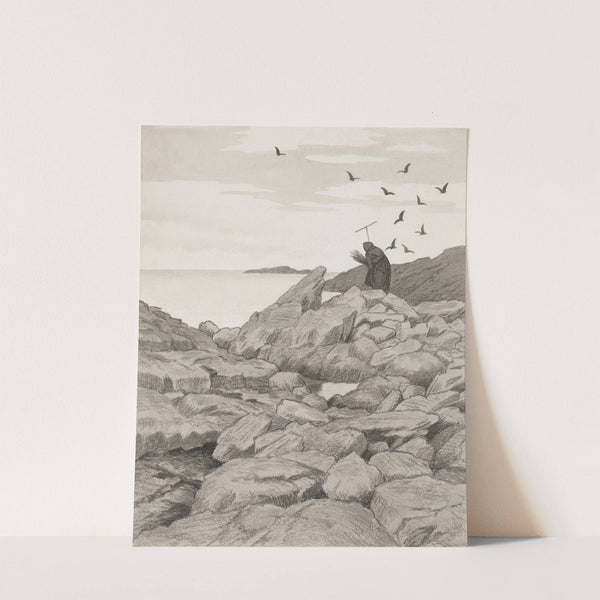 Pesta Drar by Theodor Kittelsen