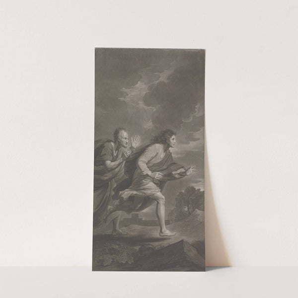 Peter and John Going to the Sepulchre (1784) by Benjamin West