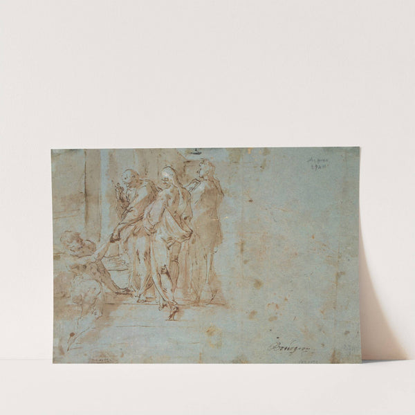 Peter and John Heal a Cripple at the Gate of the Temple by Bartholomaeus Spranger