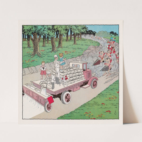 Peter and Peggy Visit the Dust Imps Pl.02 (1932) by Dow Chemical Company