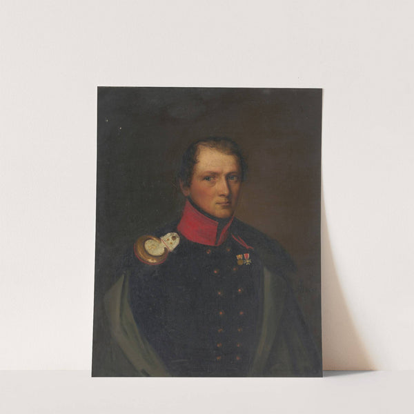 Peter Eugen von Kachthaler as a Captain in the Grenadier Regiment by August Bootz