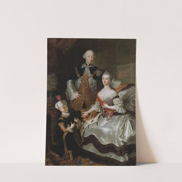 Peter III and Catherine II of Russia by Anna Rosina de Gasc