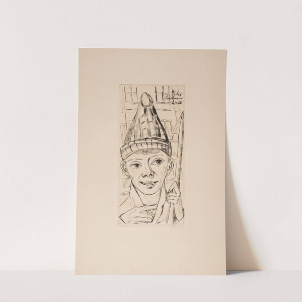 Peter in a Pointed Cap (1920) by Max Beckmann