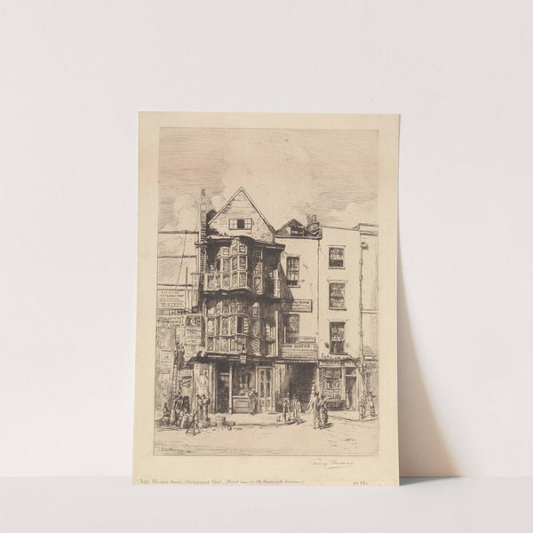 Peter Pinder's House, Bishopsgate Street, London by Percy Thomas