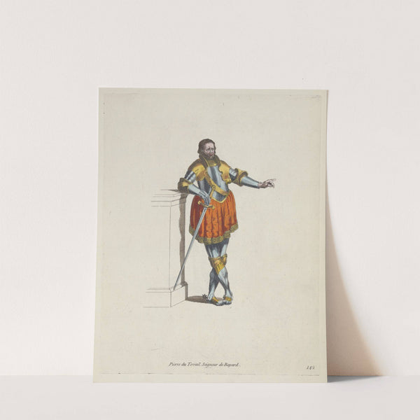 Peter Terrail, seigneur de Bayard. Pierre du Terrail, seigneur de Bayard. (1757-1772) by Charles Grignion