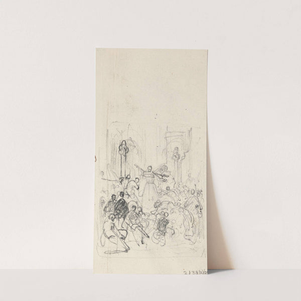 Peter the Hermit Preeching the Crusade by Nicaise De Keyser