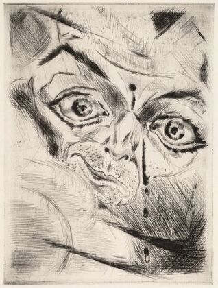 Peter with a Gunshot Wound in His Forehead
