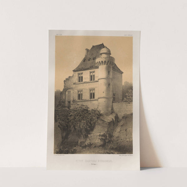 Petit Château d’Exideuil (Dordogne) (1860) by Victor Petit
