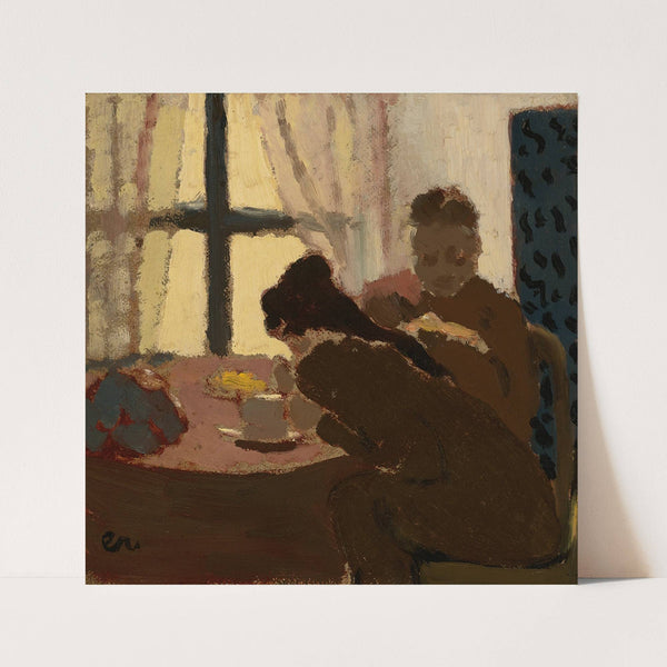 Petit Déjeuner Devant La Fenêtre (circa 1892) by Édouard Vuillard