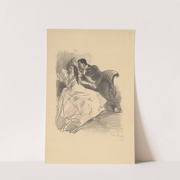 Petit mari, Poésie de L. Durocher (1897) by Théophile Alexandre Steinlen