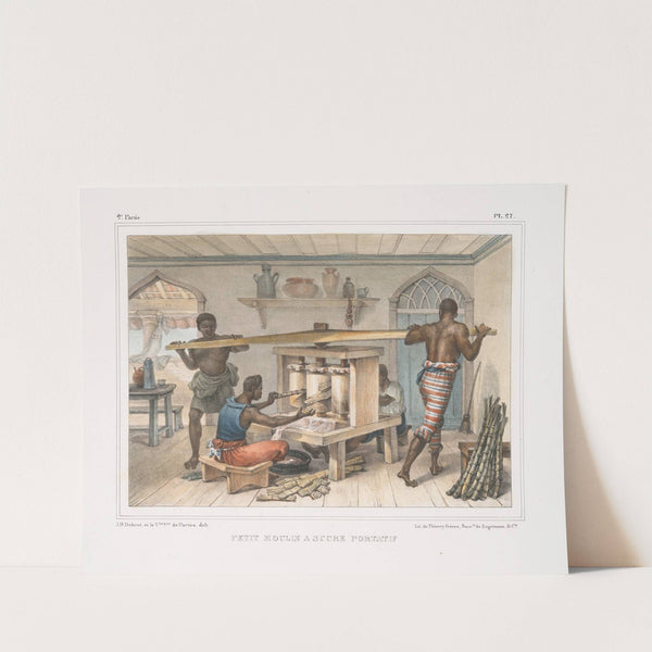 Petit moulin à sucre, portatif by Jean Baptiste Debret