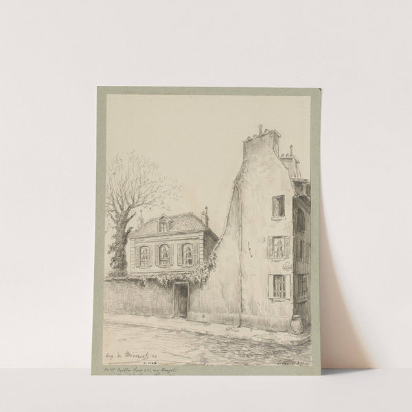 Petit pavillon Louis XVI rue Amyot (1904) by Eugène de Ménorval