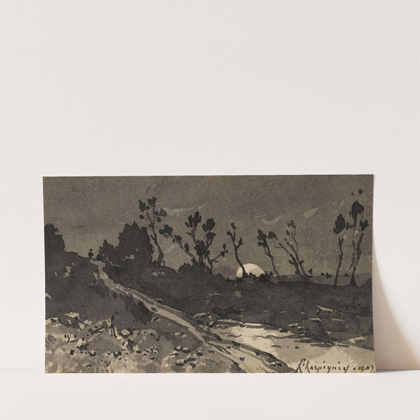 Petit paysage (1907) by Henri-Joseph Harpignies