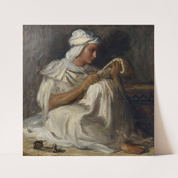 Petit Taleb (Poète Arabe) by Théodore Chassériau