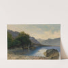 Petite Baie Du Lac Léman Près De Chillon by Alexandre Calame