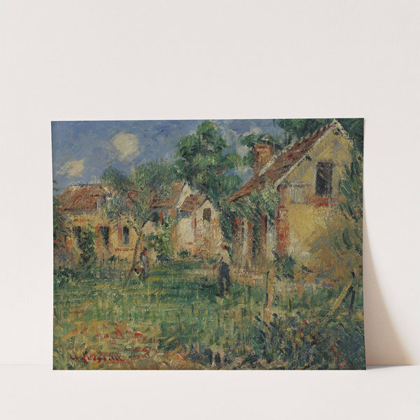 Petite Ferme Aux Environs De Caen by Gustave Loiseau