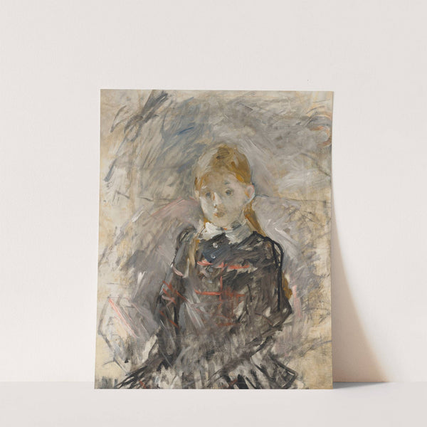 Petite fille aux cheveux blonds (1881) by Berthe Morisot