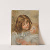 Petite fille avec sa poupée by Pierre-Auguste Renoir