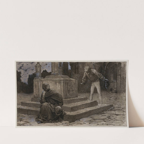 Petite flambe en baguenaud (1889) by Luc-Olivier Merson