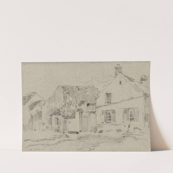 Petites maisons by Jean Charles Cazin