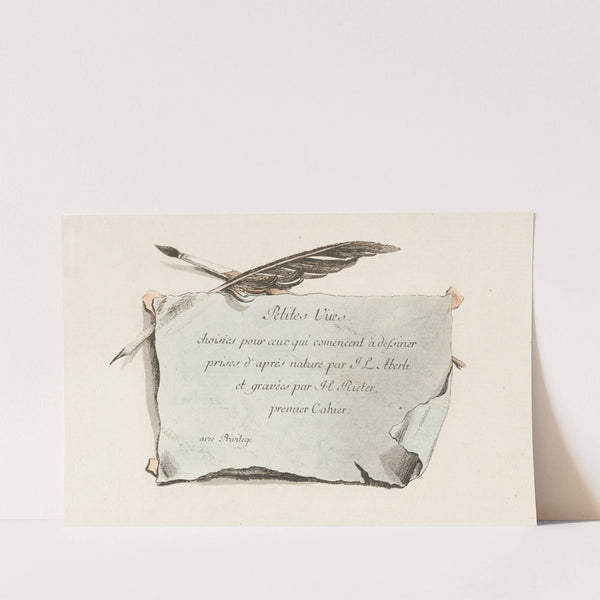 Petites Vües choisies pour ceux qui comencent à dessiner prises d’après nature par J.L. Aberli et gravèes par H. Rieter (1782) by Johann Ludwig Aberli