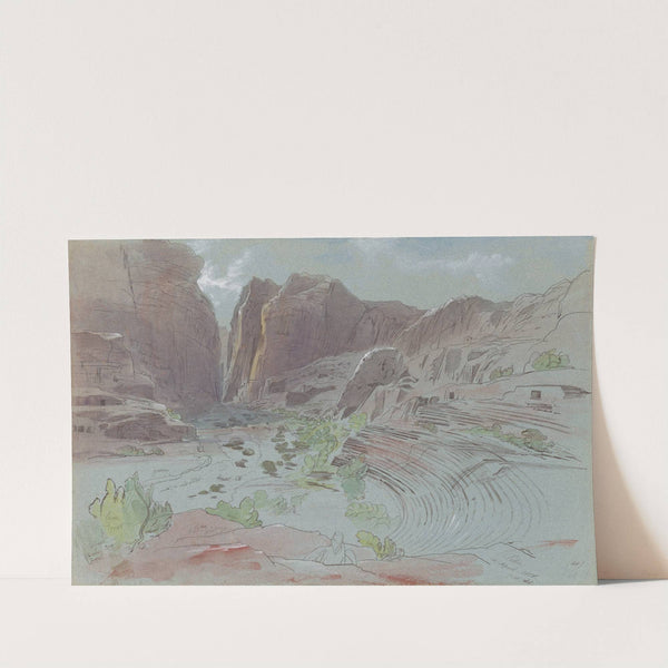Petra, April 14, 1858 by Edward Lear
