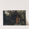 Petrarch at the Spring of Vaucluse (1867) by Arnold Böcklin