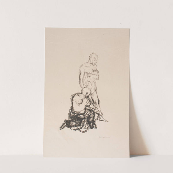 Petroff Undresses the Narrator (1912) by Max Beckmann