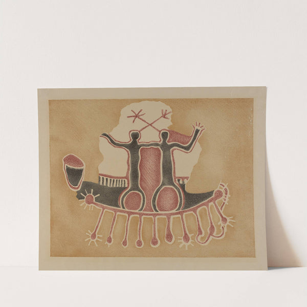 Petroglyph - Human Figures by Lala Eve Rivol