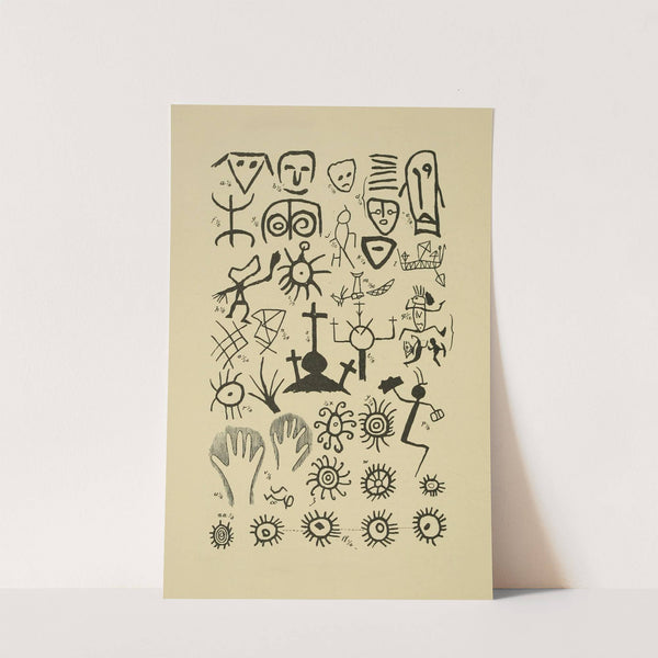 Petroglyphs in Kei Islands (1894) by Garrick Mallery