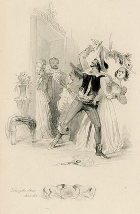 Petruchio; Grumio, draw forth thy weapon,… Taming of the shrew, act 4, sc. 2
