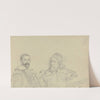Petrus Cassendus og Inigo Jones (1875) by Adolph Tidemand